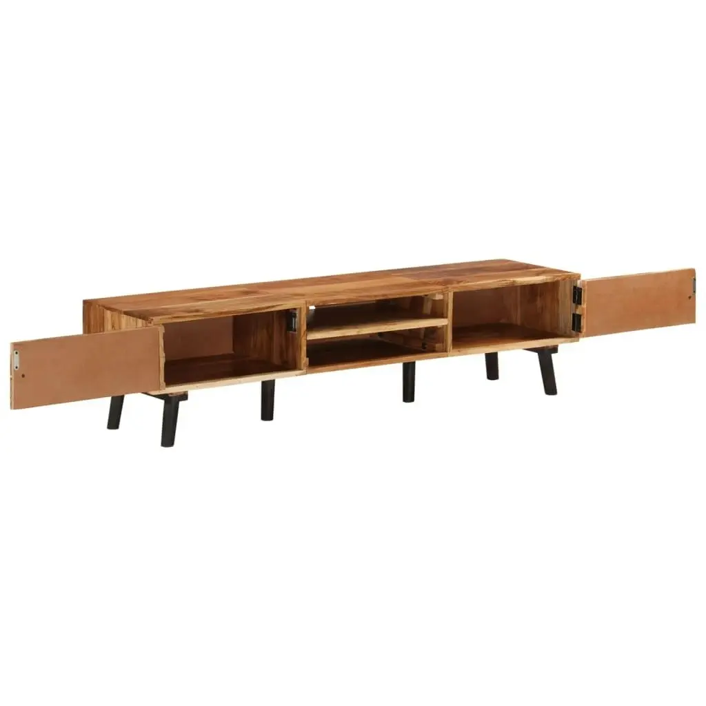 TV Cabinet 145x35x35 cm Solid Wood Acacia 338421