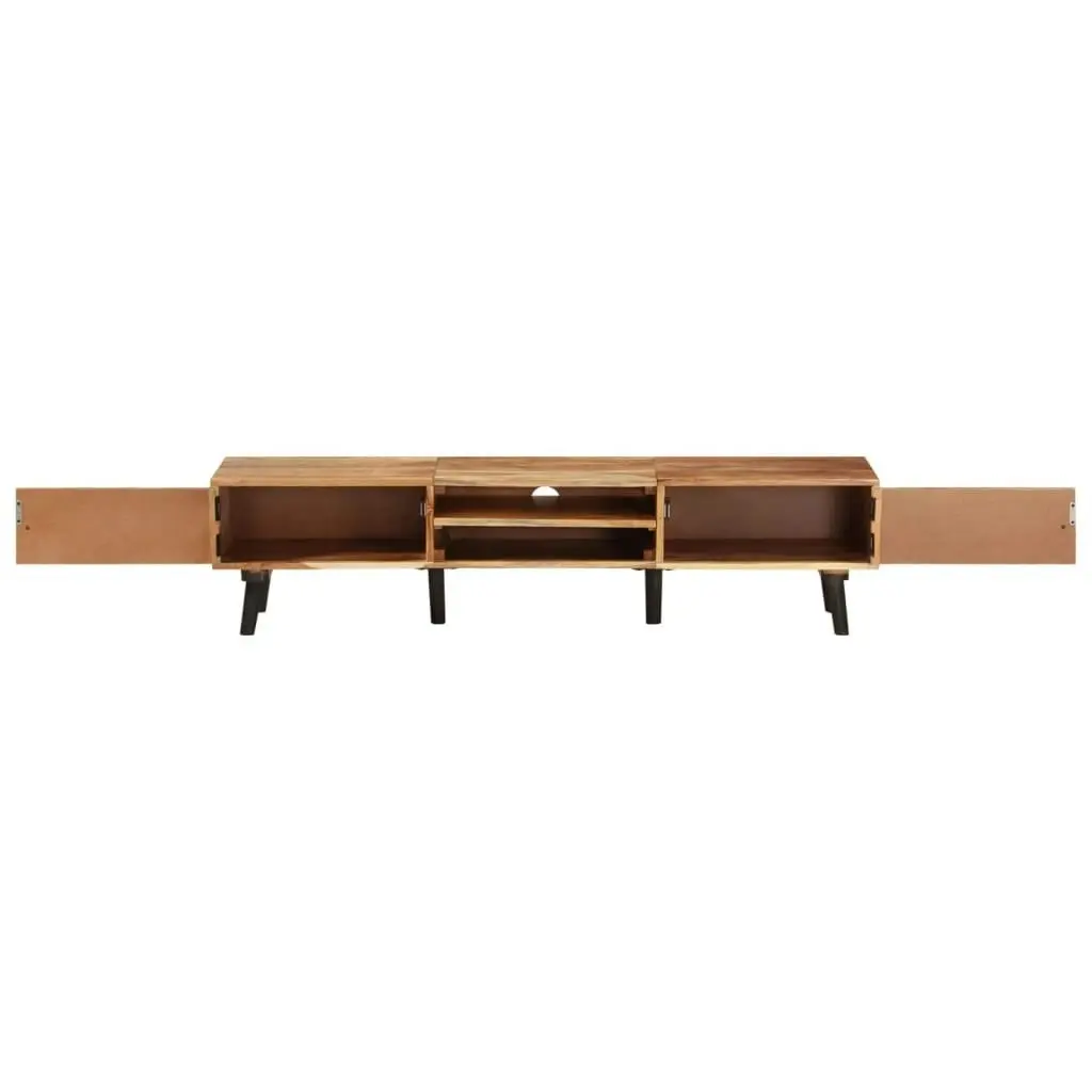 TV Cabinet 145x35x35 cm Solid Wood Acacia 338421