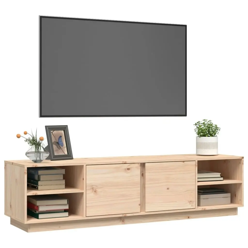 TV Cabinet 156x40x40 cm Solid Wood Pine 814454