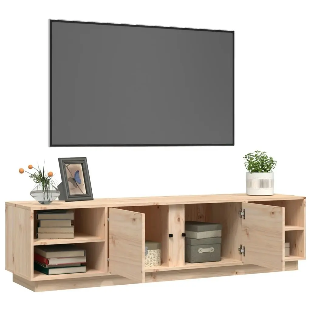 TV Cabinet 156x40x40 cm Solid Wood Pine 814454