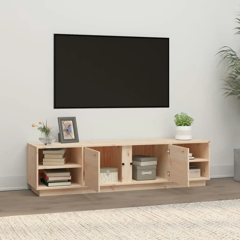 TV Cabinet 156x40x40 cm Solid Wood Pine 814454