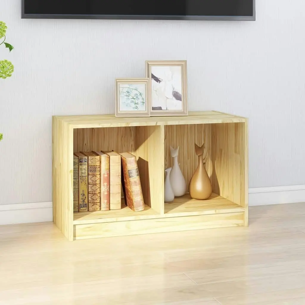 TV Cabinet 70x33x42 cm Solid Pinewood 809942