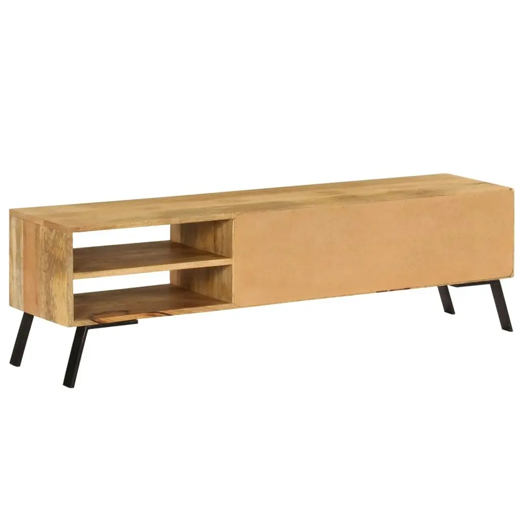 TV Cabinet Solid Mango Wood 140x30x40 cm 246154