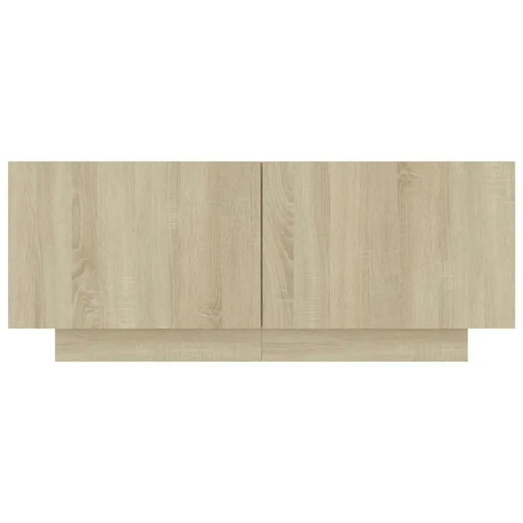 TV Cabinet Sonoma Oak 100x35x40 cm Engineered Wood 804439