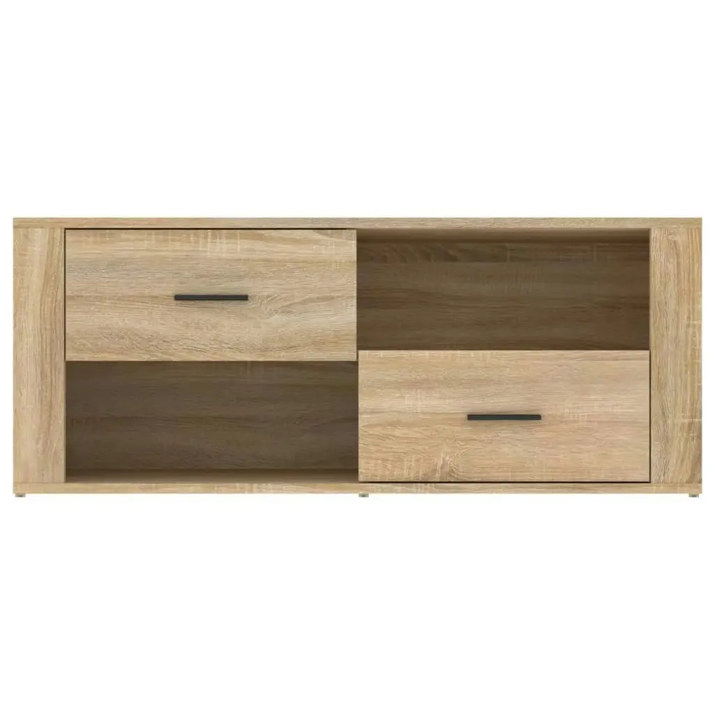 TV Cabinet Sonoma Oak 100x35x40 cm Engineered Wood 823102