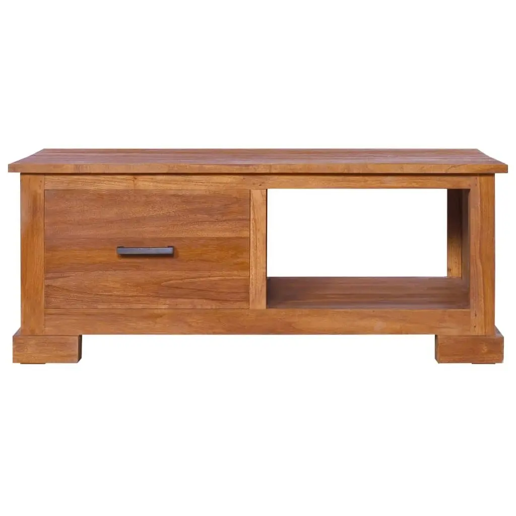 TV Cabinet 90x50x37 cm Solid Teak Wood 289082