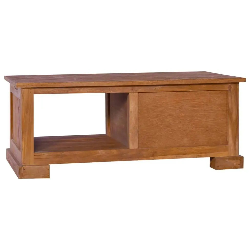 TV Cabinet 90x50x37 cm Solid Teak Wood 289082