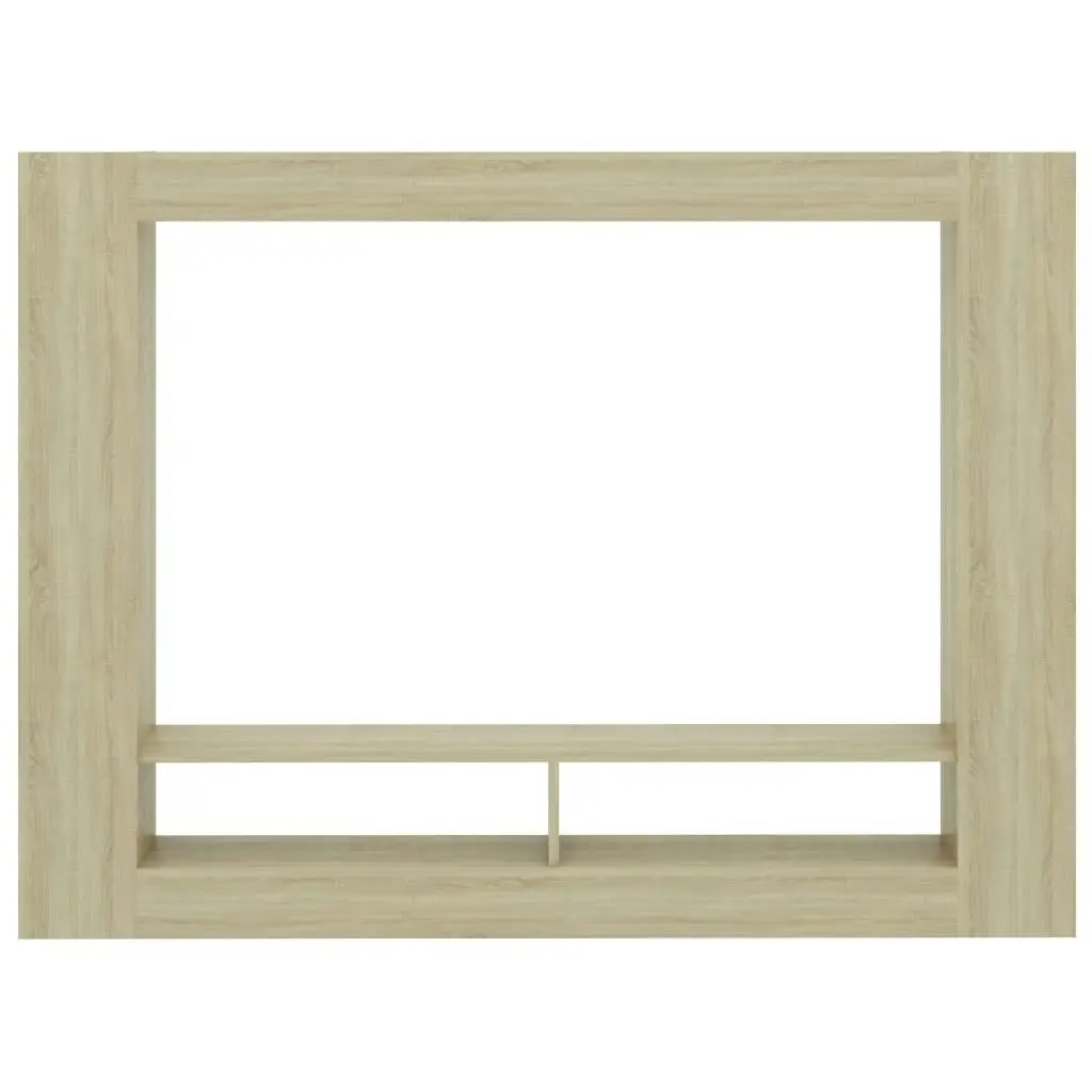 TV Cabinet Sonoma Oak 152x22x113 cm Engineered Wood 800741