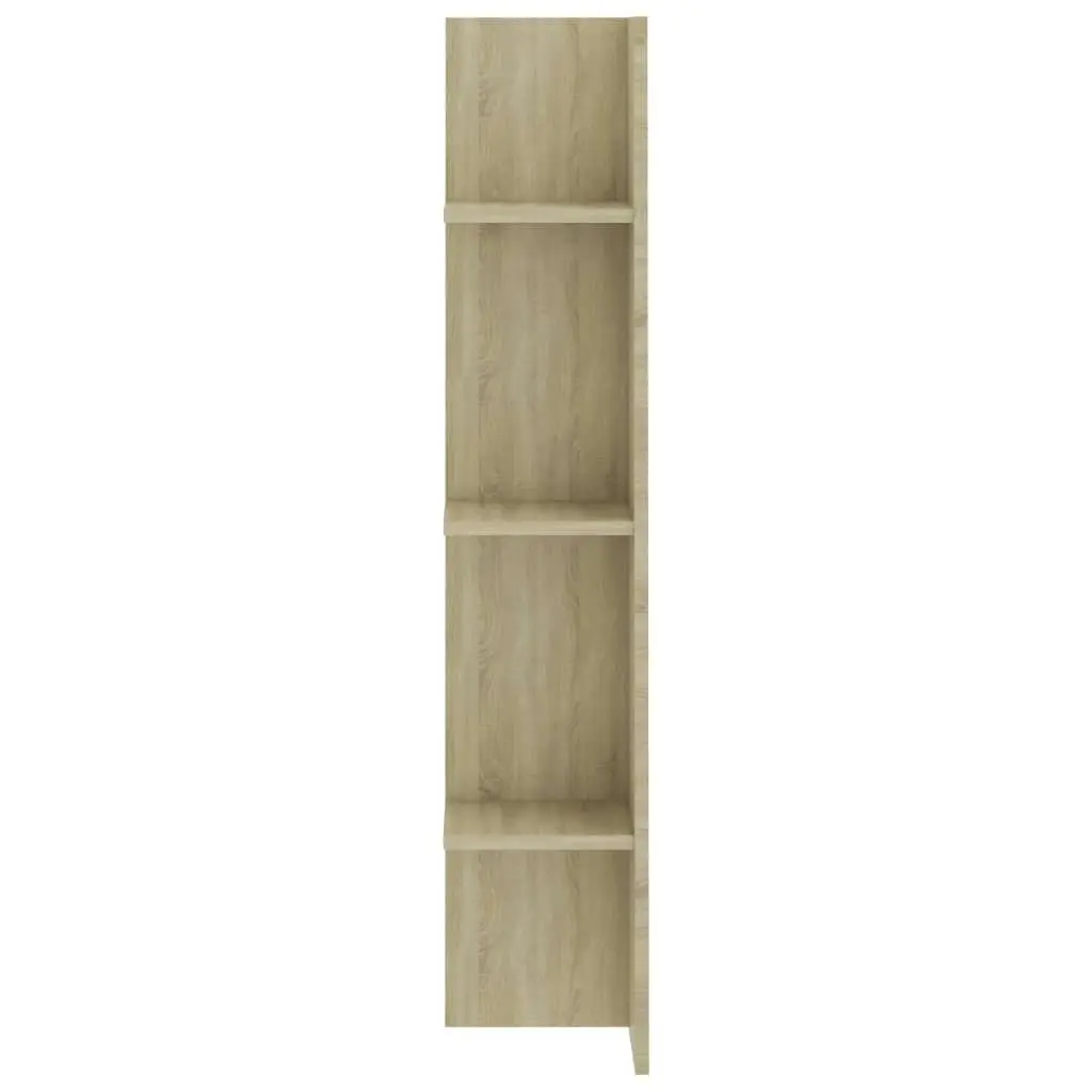 TV Cabinet Sonoma Oak 152x22x113 cm Engineered Wood 800741