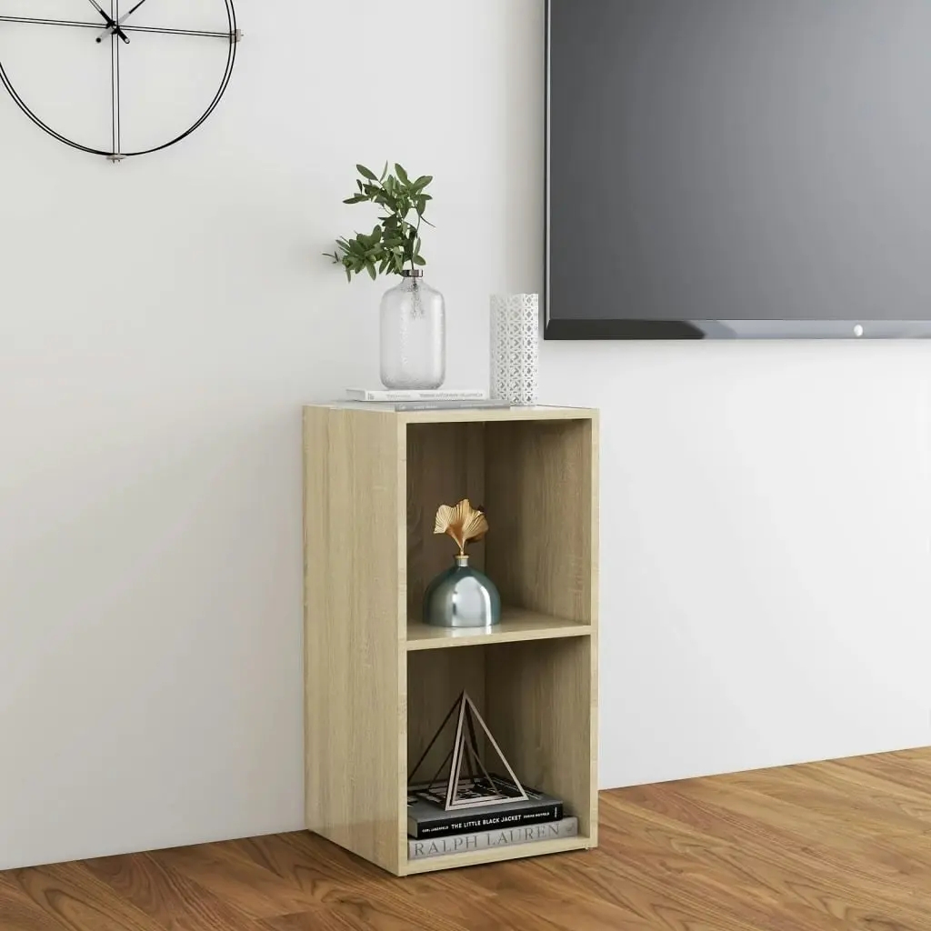 TV Cabinet Sonoma Oak 72x35x36.5 cm Engineered Wood 805528