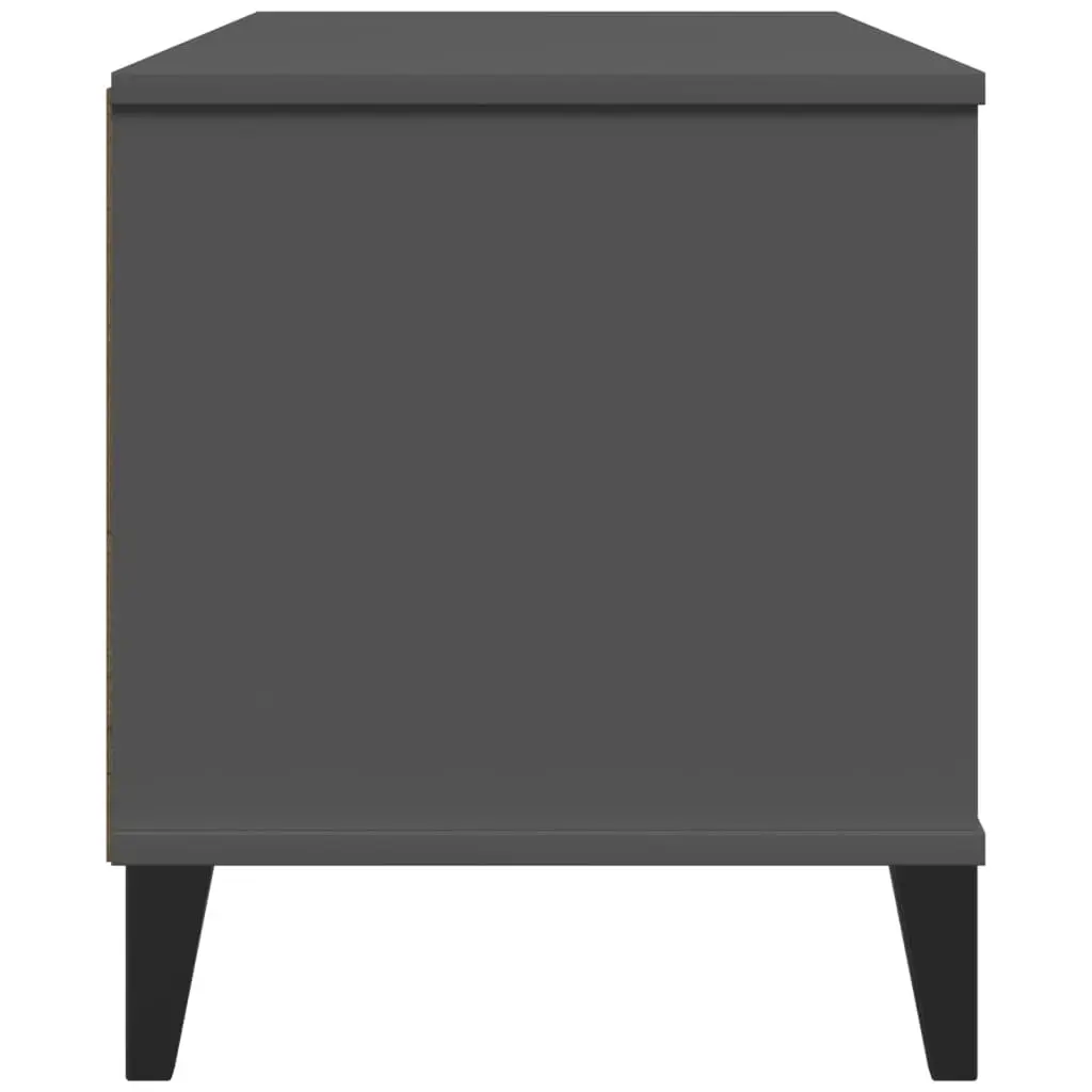 TV Cabinet VIKEN Anthracite Grey Engineered Wood 374931