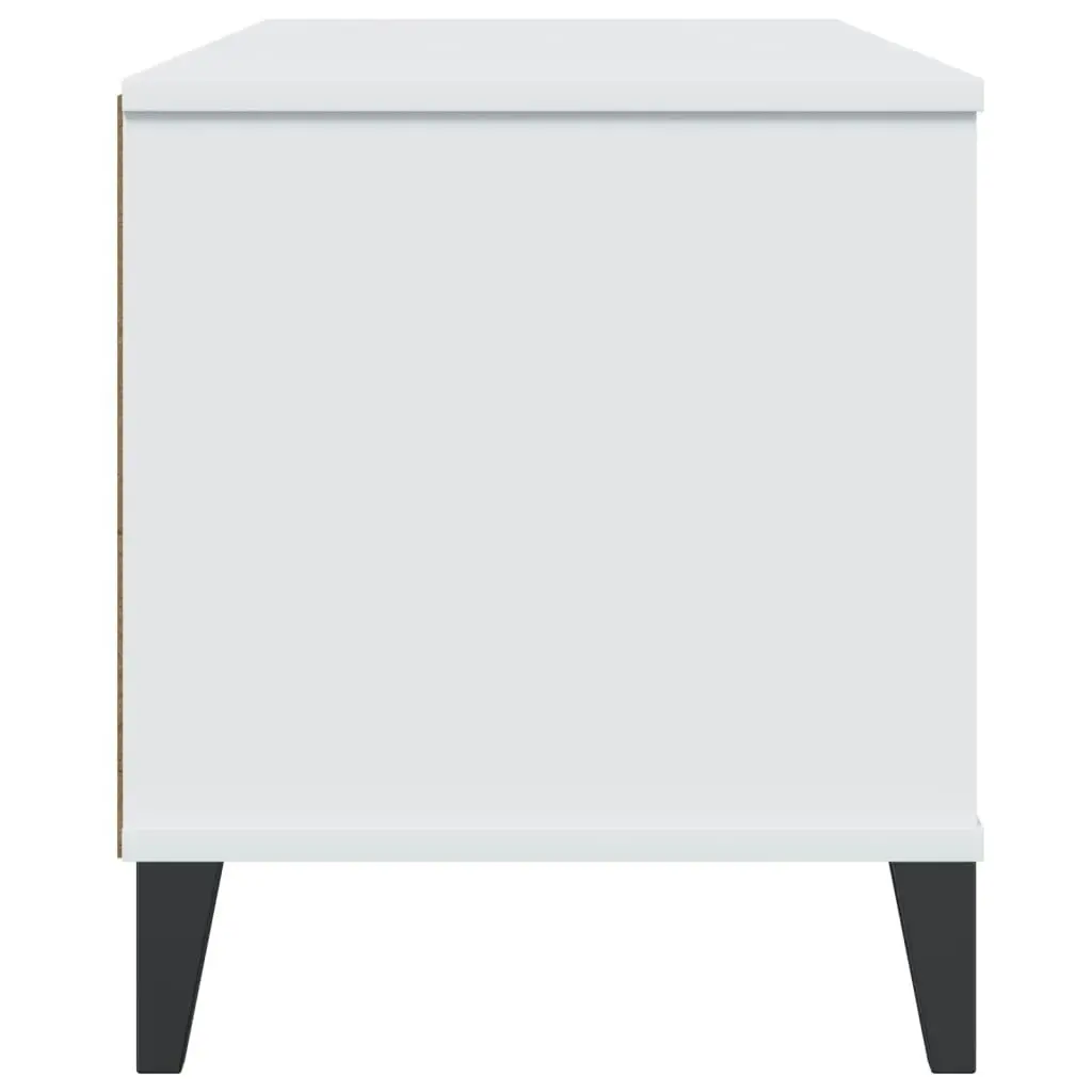 TV Cabinet VIKEN White Engineered Wood 374929