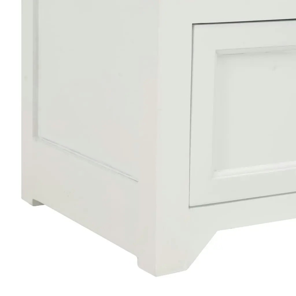 TV Cabinet White 120x30x40 cm Wood 249906