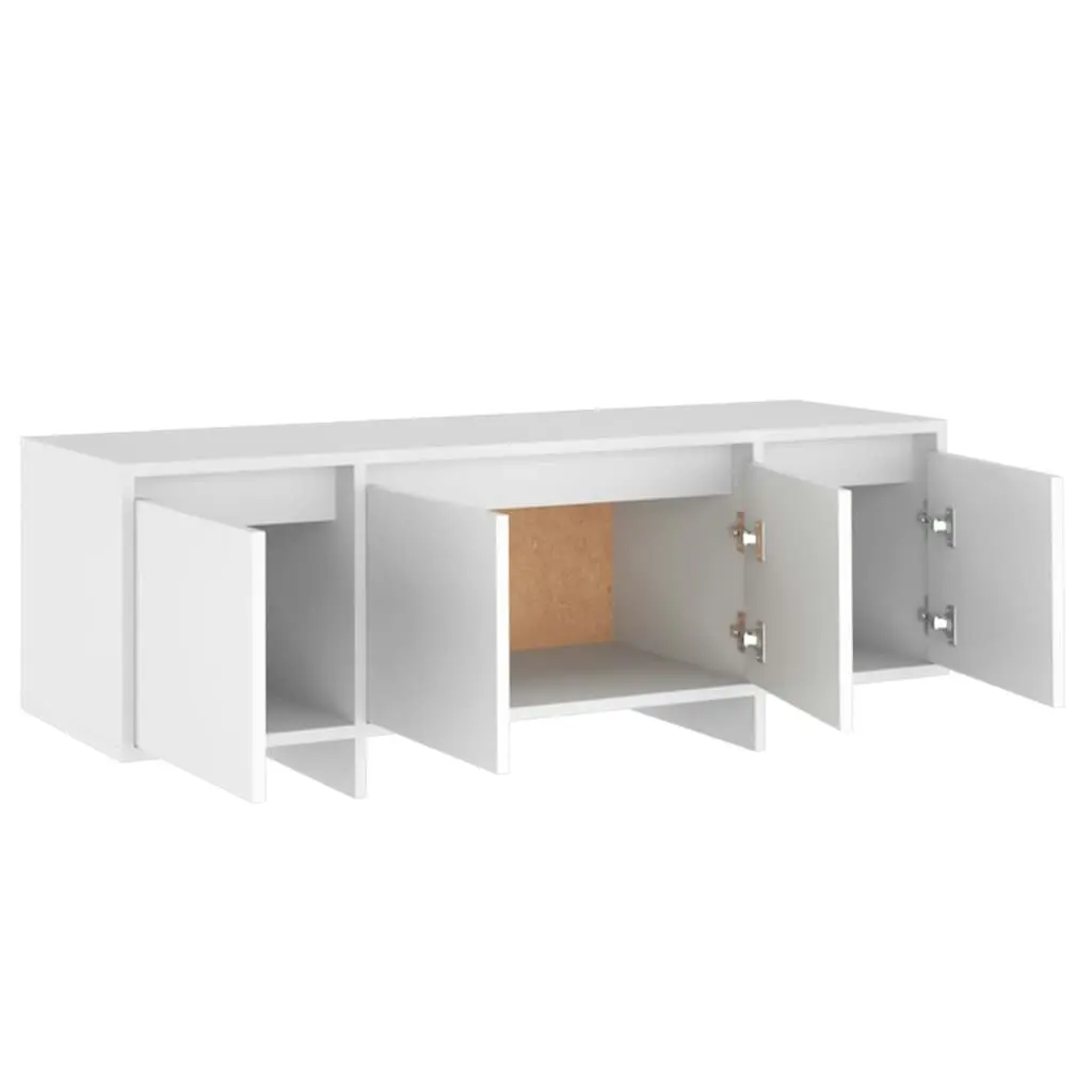 TV Cabinet White 120x30x40.5 cm Engineered Wood 809575