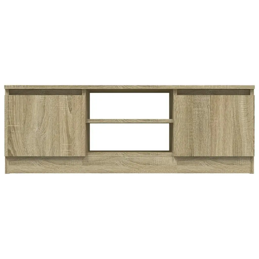 TV Cabinet with Door Sonoma Oak 102x30x36 cm 823353