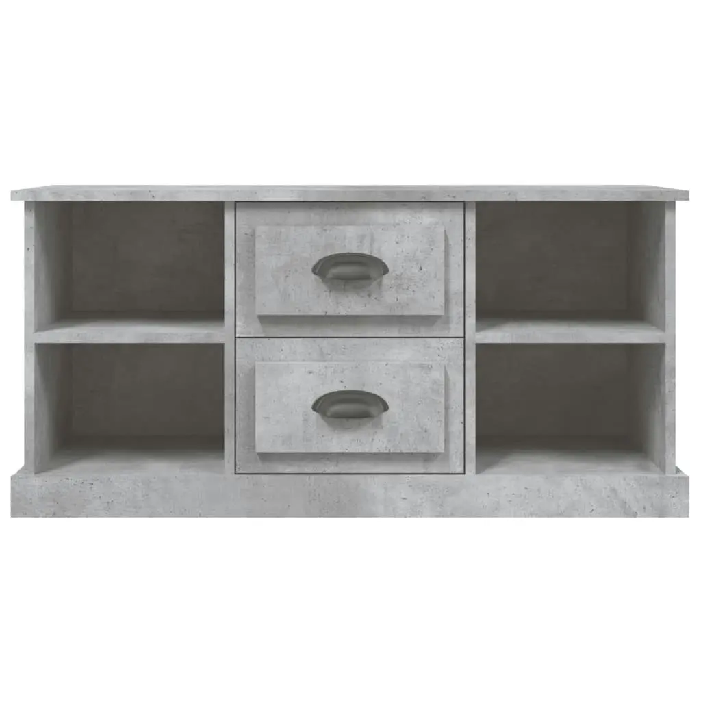 TV Cabinet Concrete Grey 99.5x35.5x48 cm Engineered Wood 816276