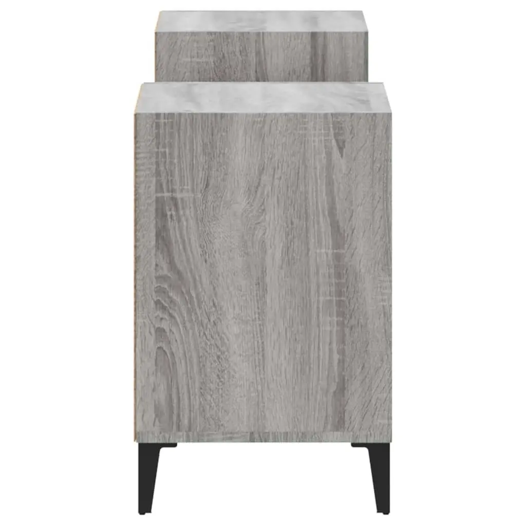 TV Cabinet Grey Sonoma 160x35x55 cm Engineered Wood 821202