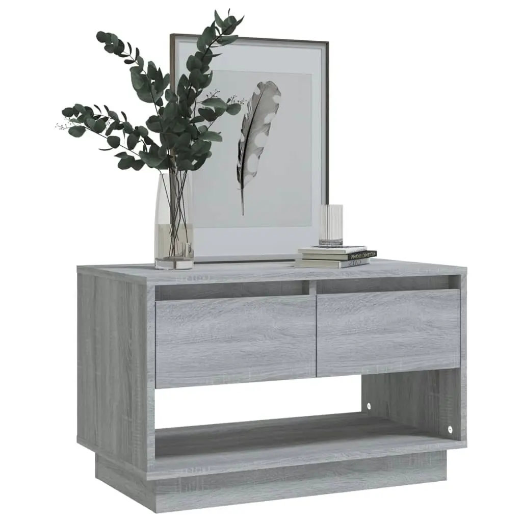 TV Cabinet Grey Sonoma 70x41x44 cm Engineered Wood 812976