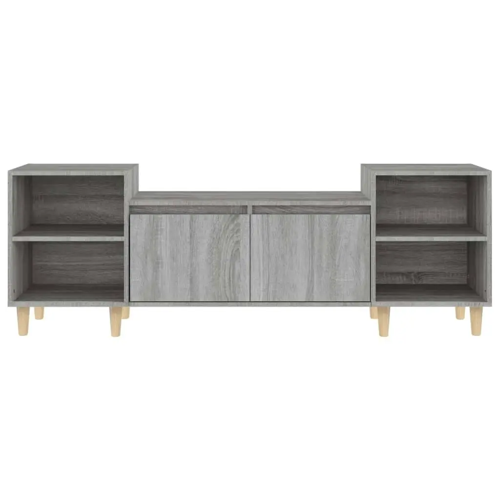 TV Cabinet Grey Sonoma 160x35x55 cm Engineered Wood 821194