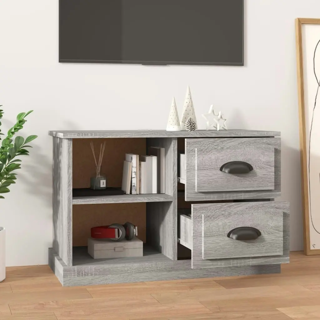 TV Cabinet Grey Sonoma 73x35.5x47.5 cm Engineered Wood 816174