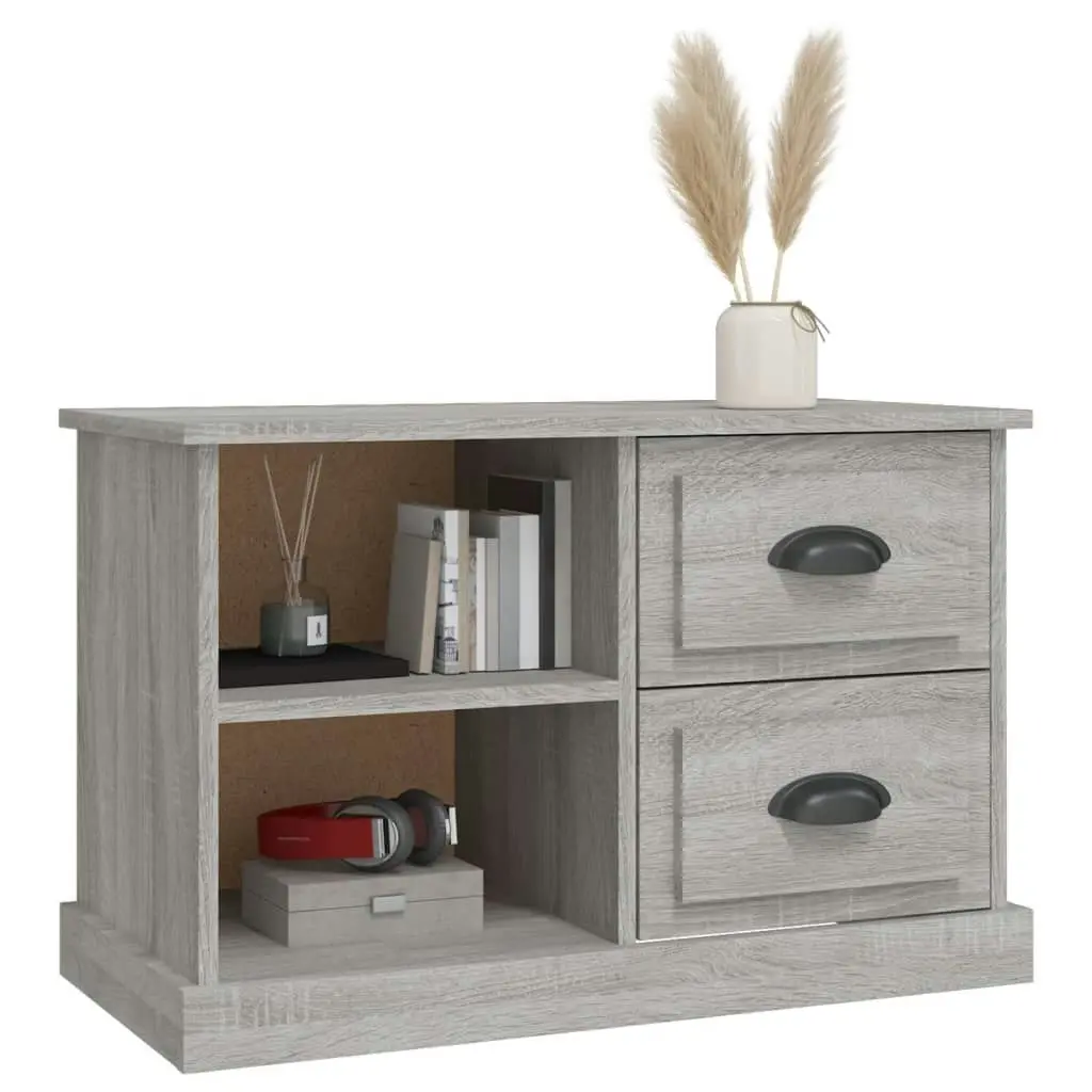 TV Cabinet Grey Sonoma 73x35.5x47.5 cm Engineered Wood 816174