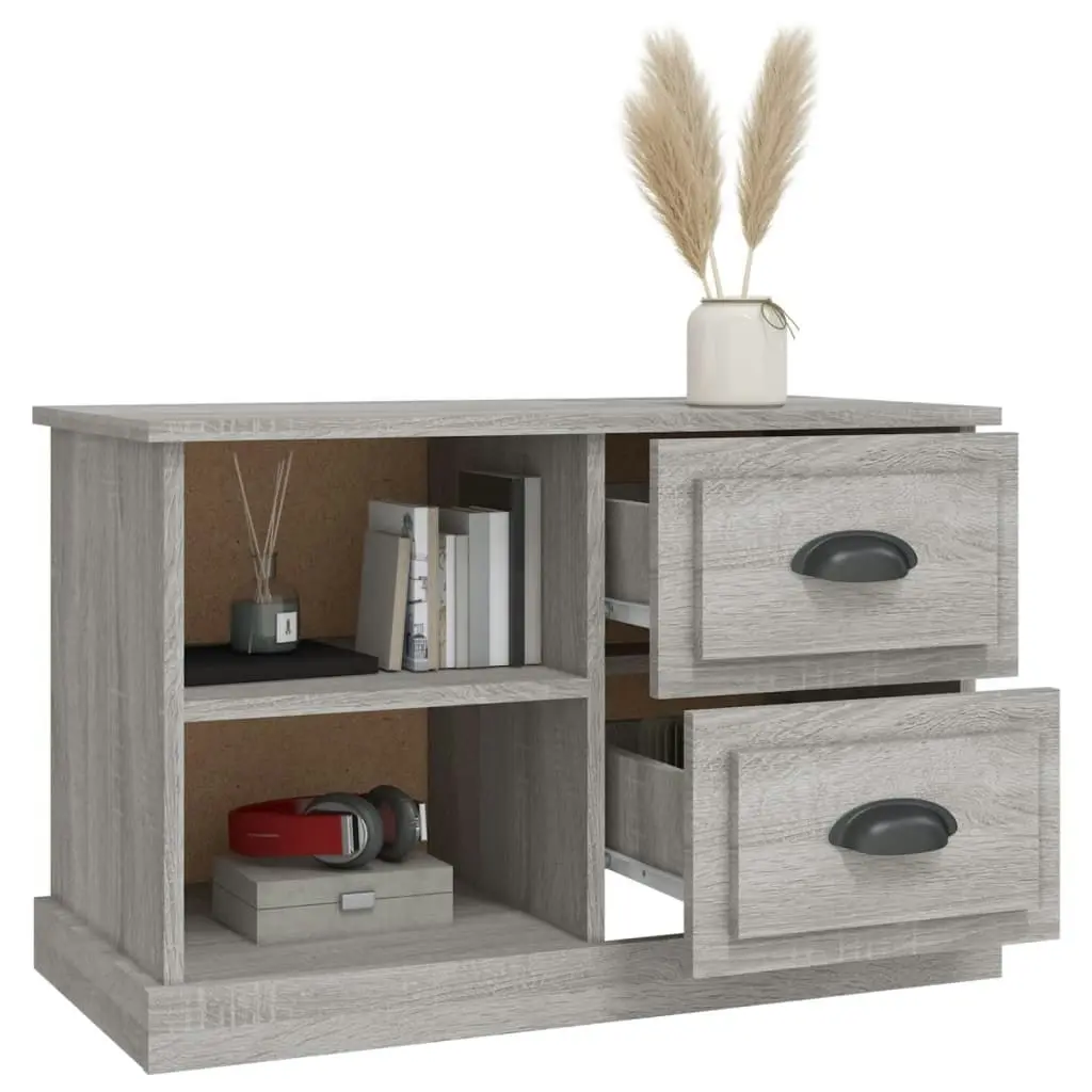 TV Cabinet Grey Sonoma 73x35.5x47.5 cm Engineered Wood 816174