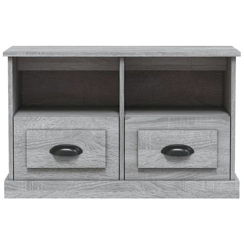 TV Cabinet Grey Sonoma 80x35x50 cm Engineered Wood 816286