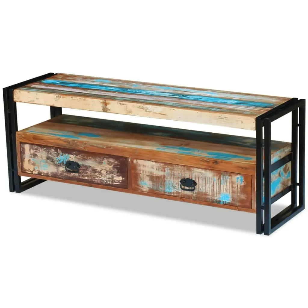 TV Cabinet Solid Reclaimed Wood 243275