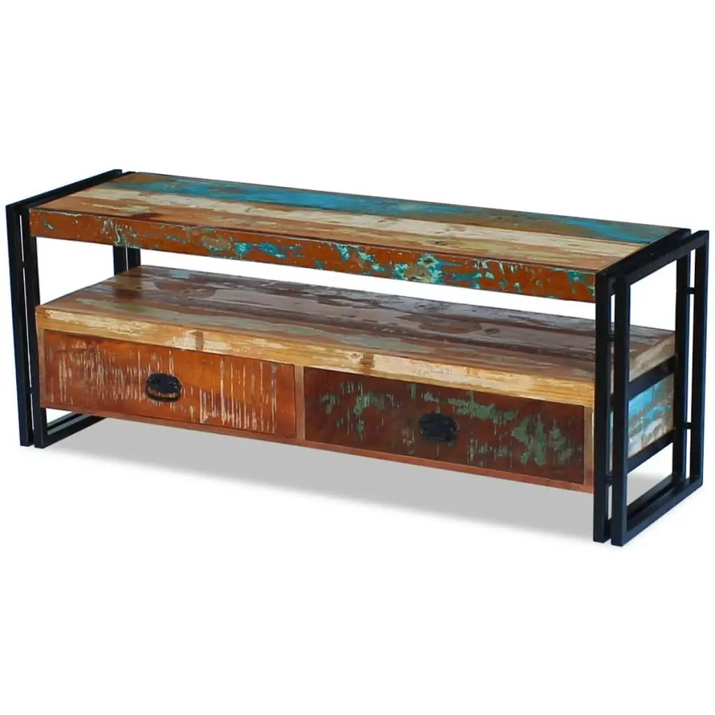 TV Cabinet Solid Reclaimed Wood 243275