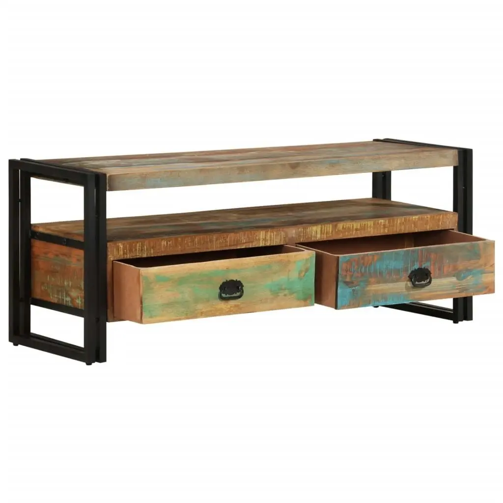 TV Cabinet Solid Reclaimed Wood 243275