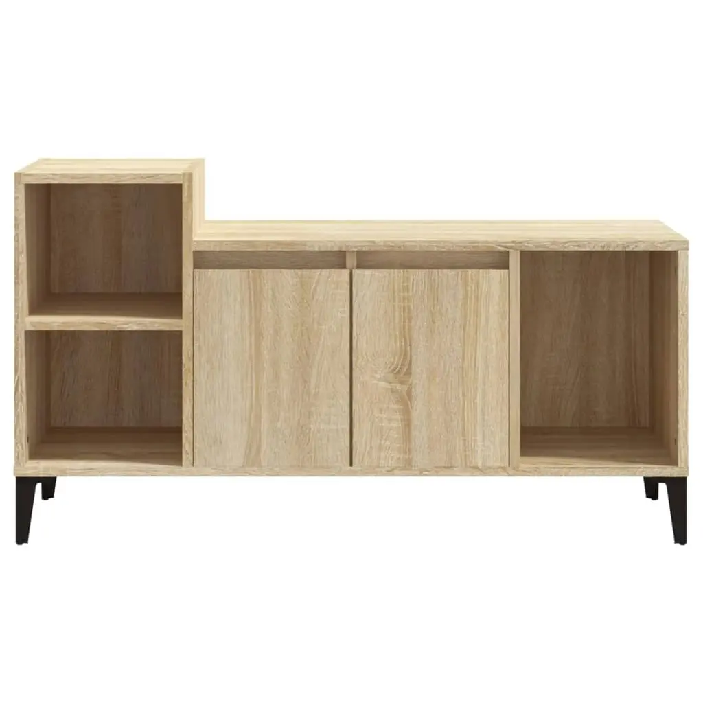 TV Cabinet Sonoma Oak 100x35x55 cm Engineered Wood 821183