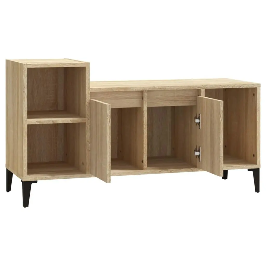 TV Cabinet Sonoma Oak 100x35x55 cm Engineered Wood 821183