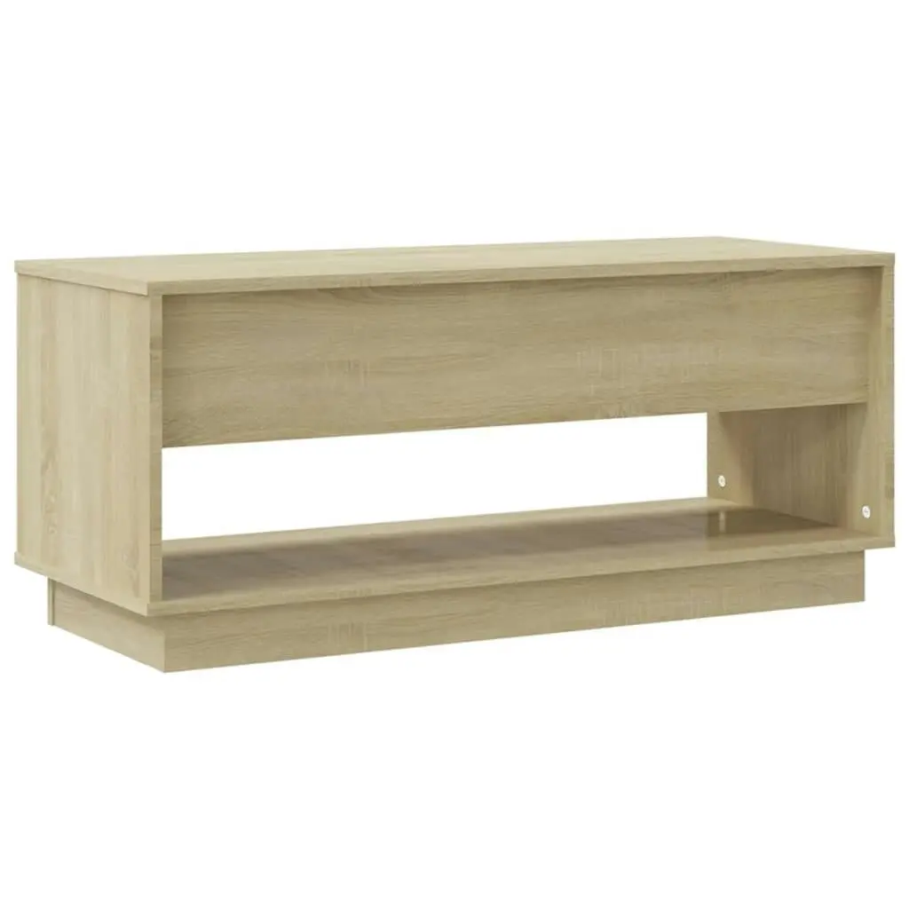 TV Cabinet Sonoma Oak 102x41x44 cm Engineered Wood 809488