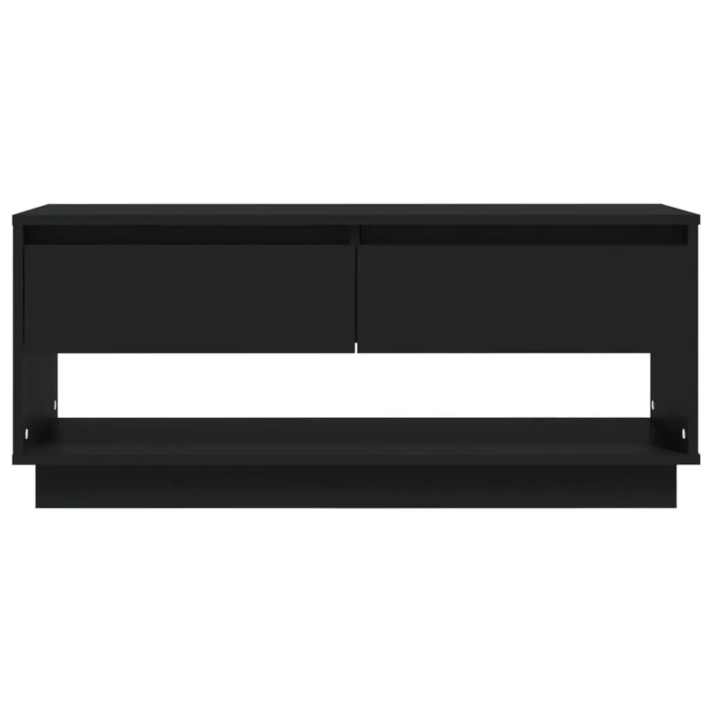 TV Cabinet Black 102x41x44 cm Engineered Wood 809486