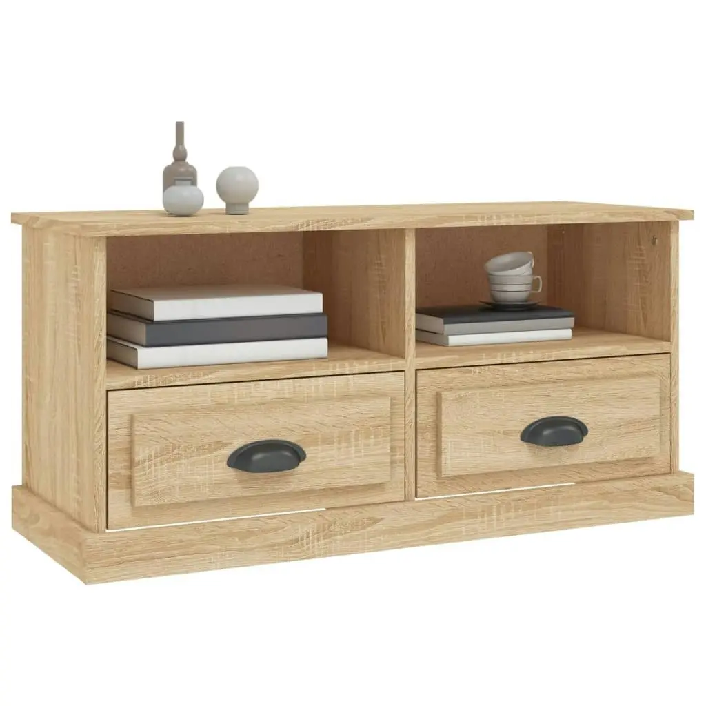 TV Cabinet Sonoma Oak 93x35.5x45 cm Engineered Wood 816467