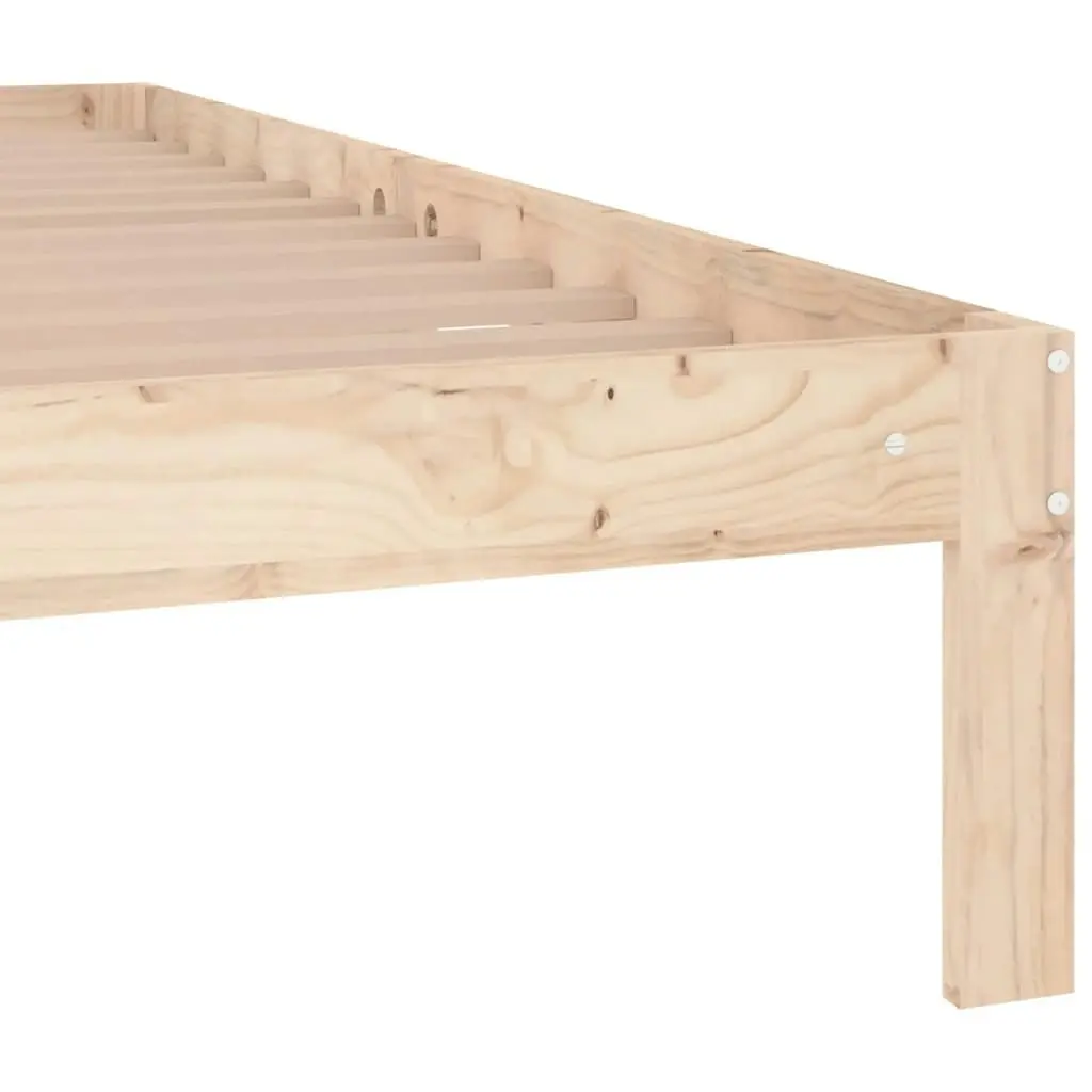 Bed Frame Solid Wood 150x200 cm 810370