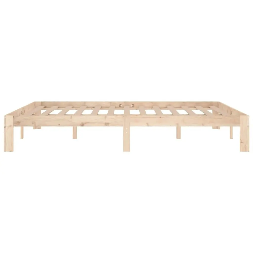 Bed Frame Solid Wood 150x200 cm 810370