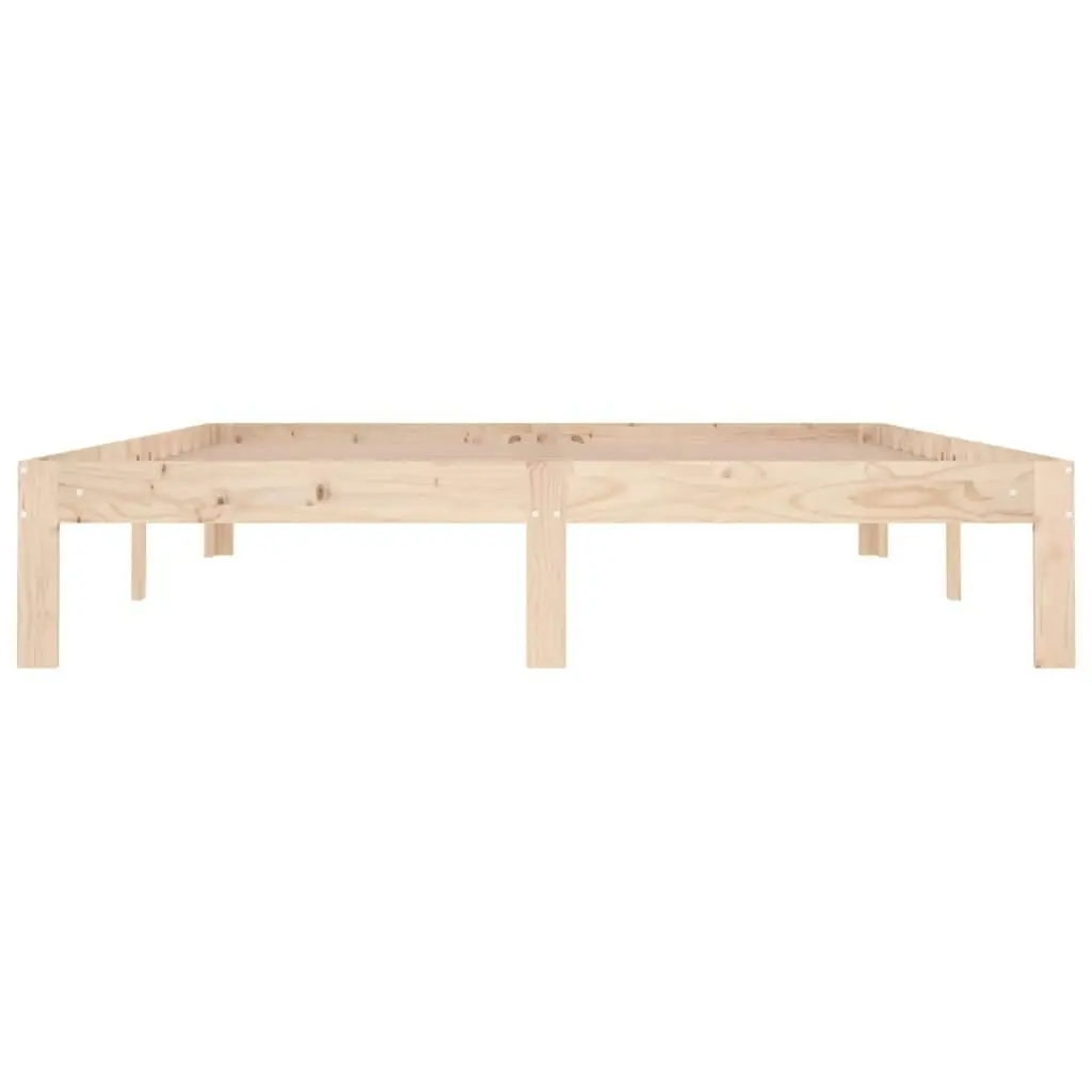 Bed Frame Solid Wood 150x200 cm 810370