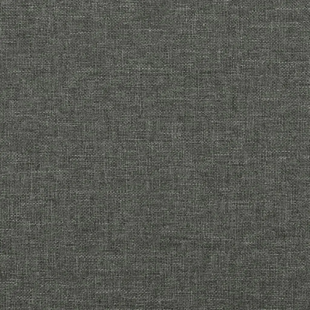 Bed Frame Dark Grey 106x203 cm King Single Size Fabric 355753