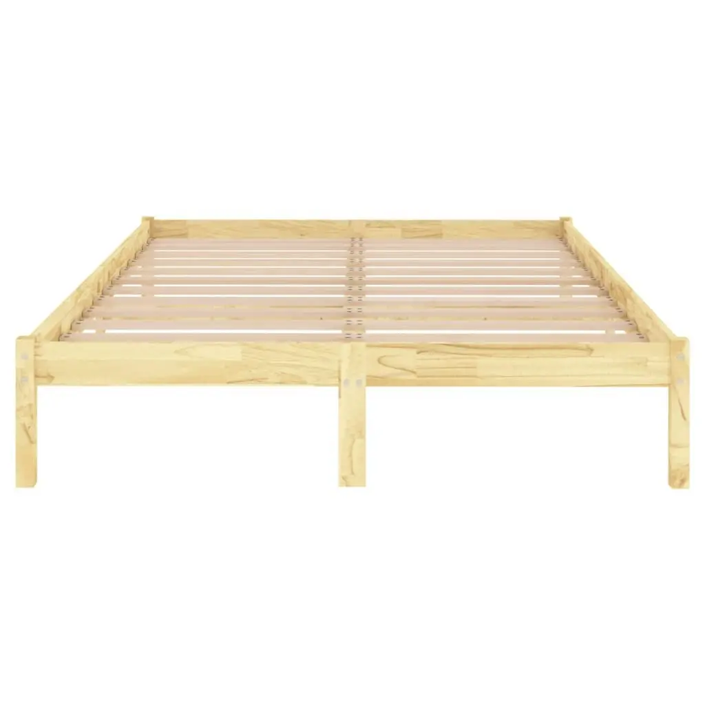 Bed Frame Solid Wood 183x203 cm King Size 810032