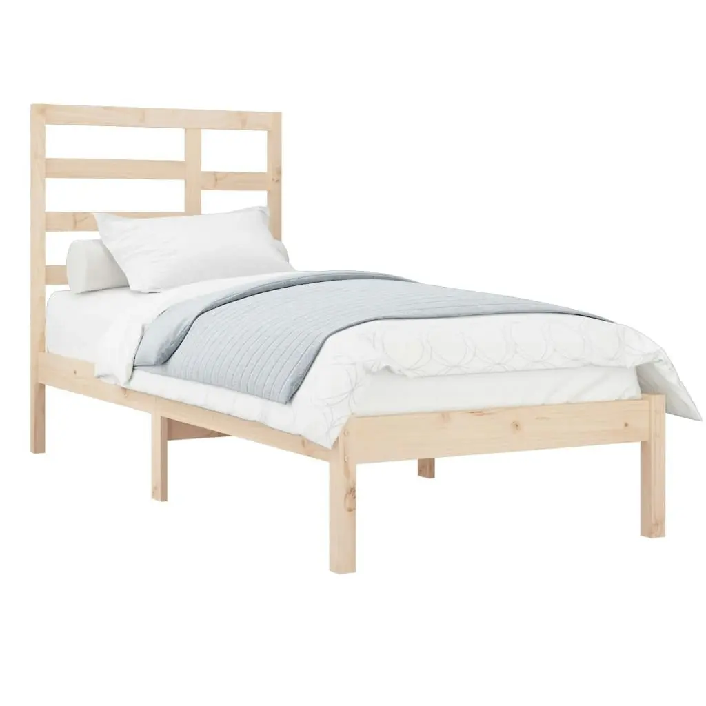 Bed Frame without Mattress Solid Wood 90x190 cm 3105760