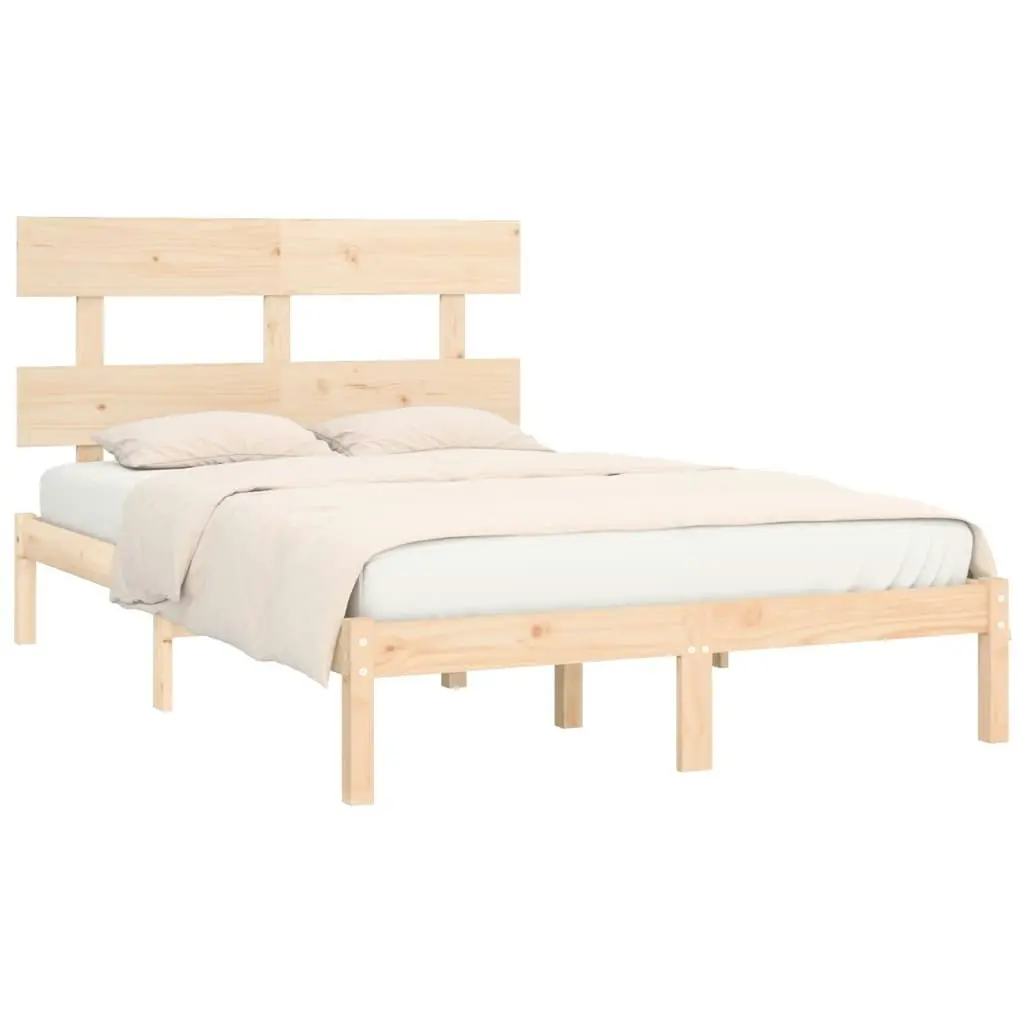 Bed Frame Solid Wood 183x203 cm King Size 3104688