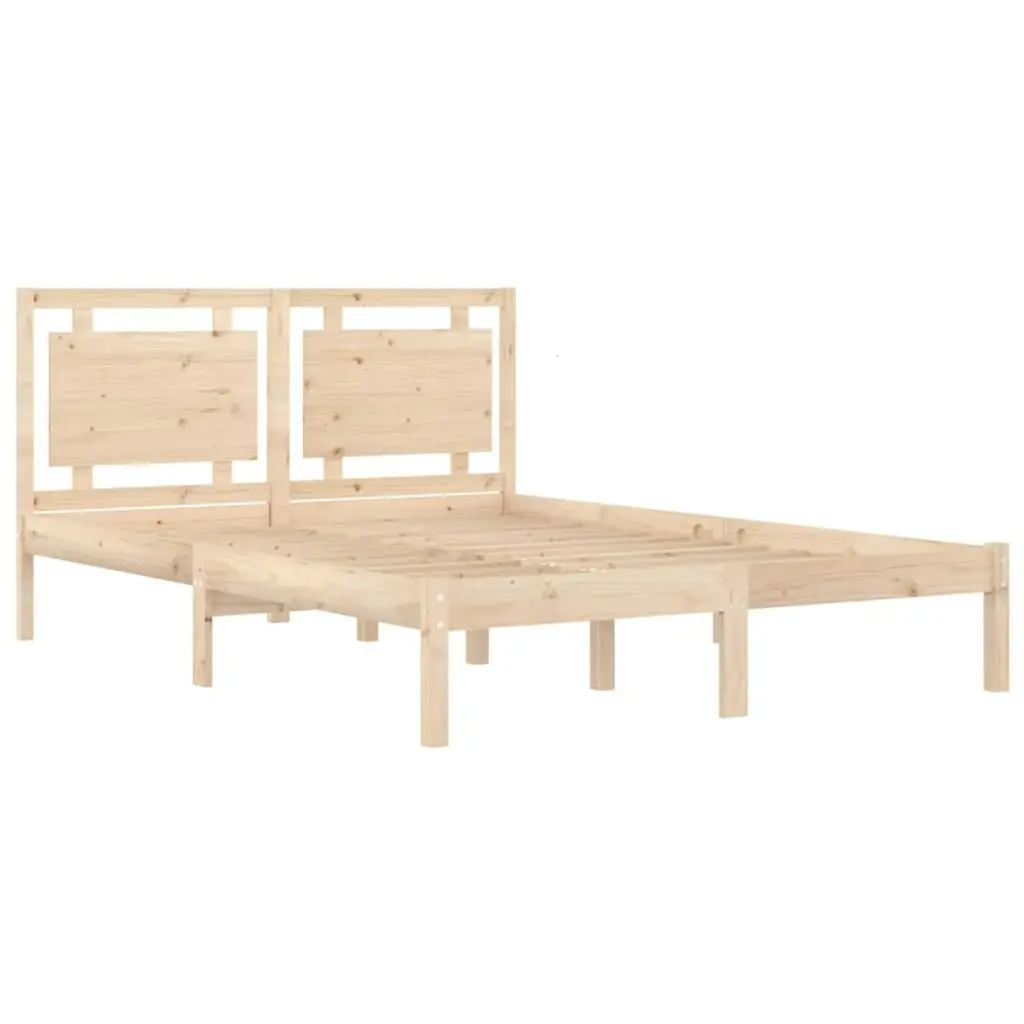 Bed Frame Solid Wood 183x203 cm King Size 3105550