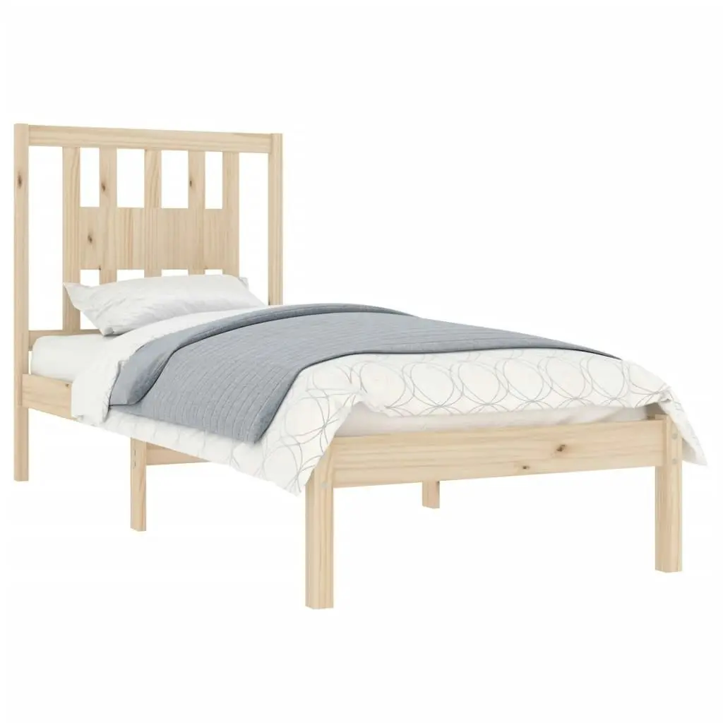 Bed Frame without Mattress Solid Wood 90x190 cm 3104028