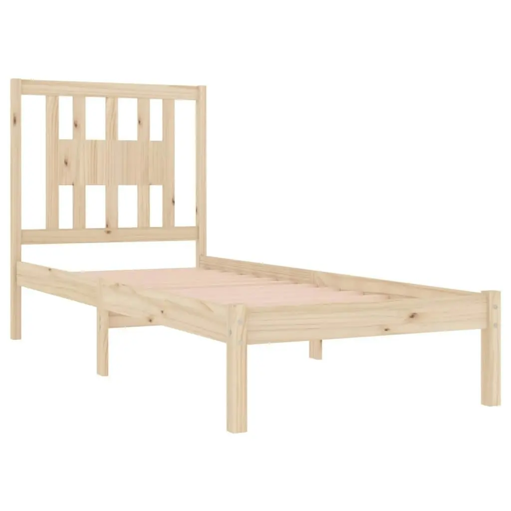 Bed Frame without Mattress Solid Wood 90x190 cm 3104028