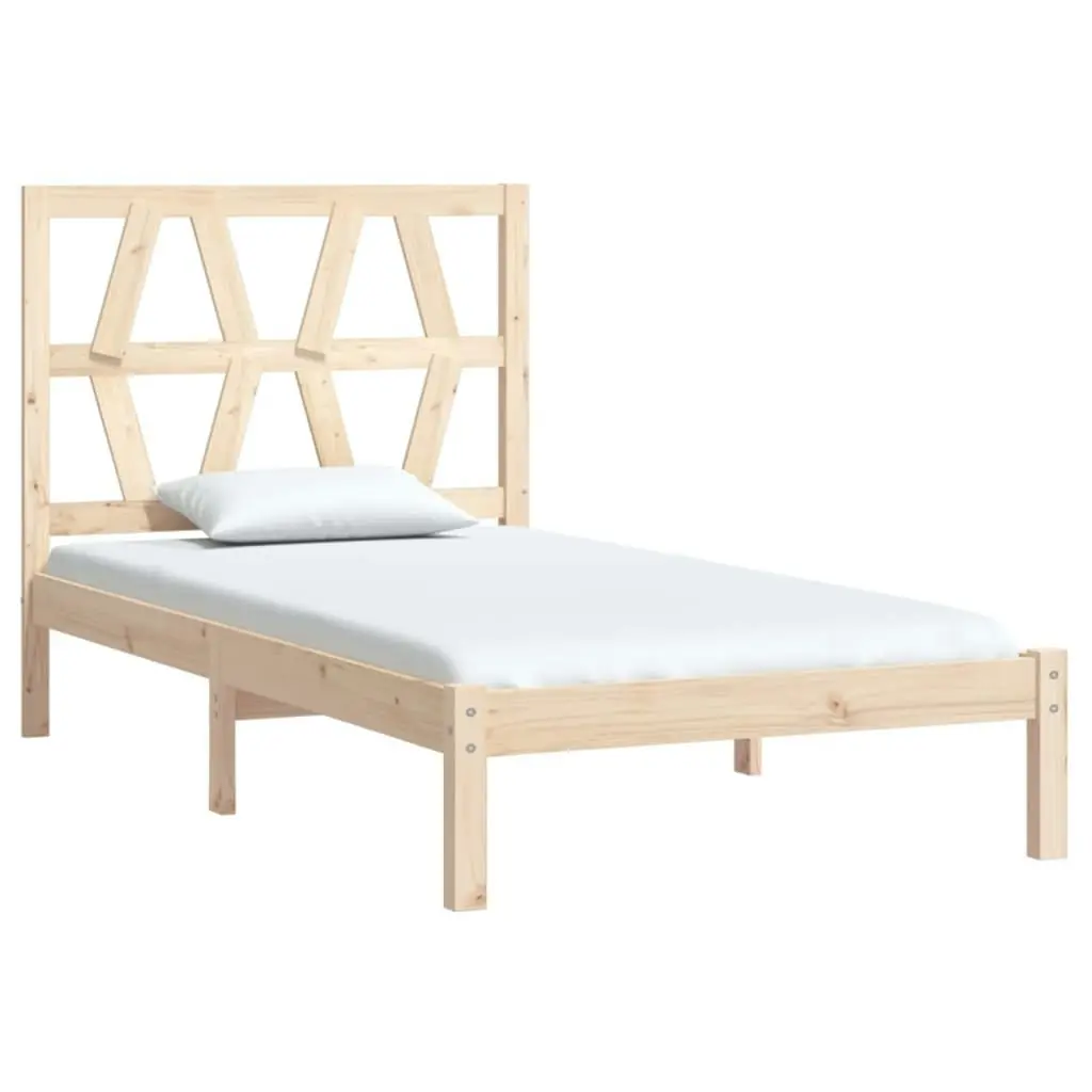 Bed Frame without Mattress Solid Wood 90x190 cm 3103963