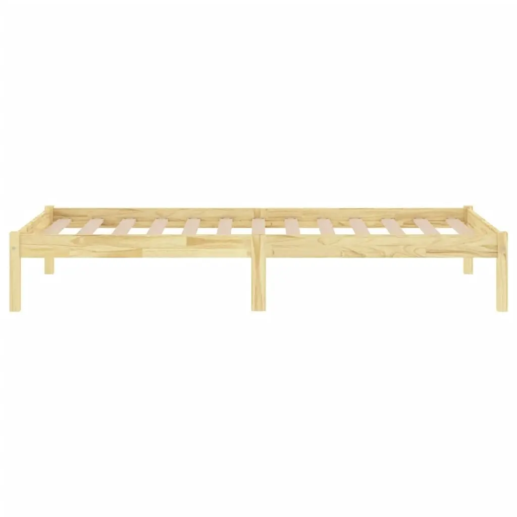 Bed Frame Solid Wood 92x187 cm Single Size 809982