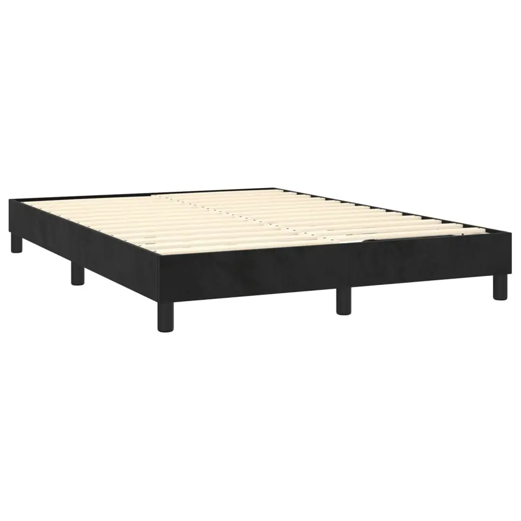 Bed Frame without Mattress Black Queen Velvet 3120807