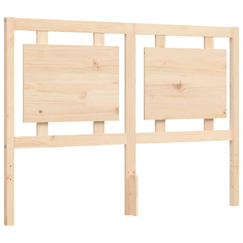 Bed Frame without Mattress 135x190 cm Solid Wood Pine 3192141