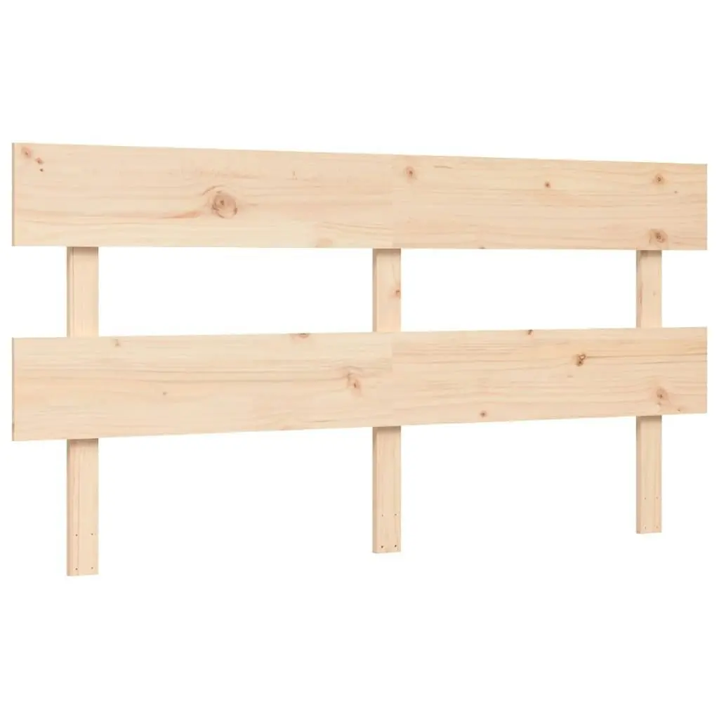 Bed Frame without Mattress 150x200 cm Solid Wood Pine 3193536